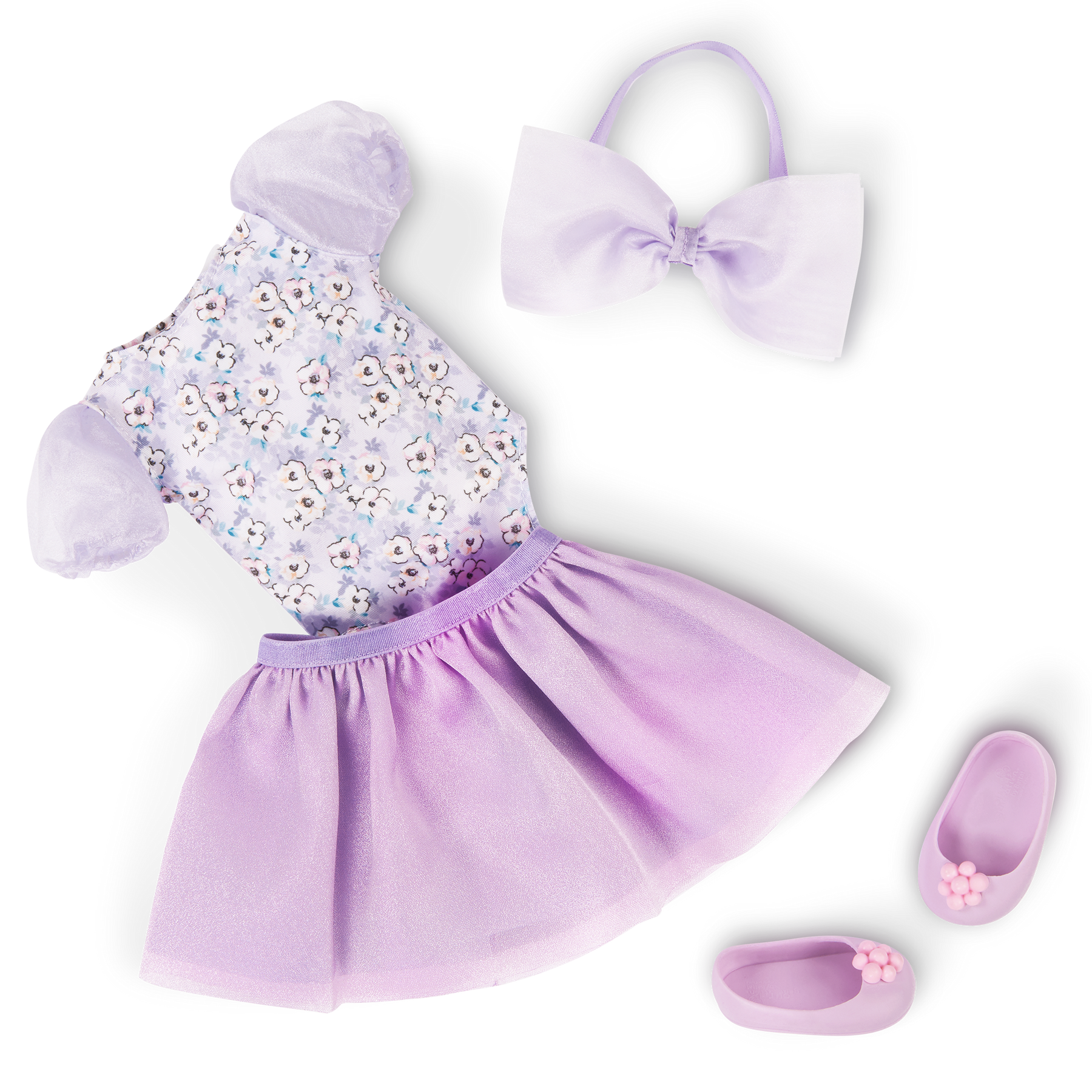 Our Generation Lalka w liliowej stylizacji Aleena 46cm