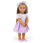 Our Generation Lalka w liliowej stylizacji Aleena 46cm