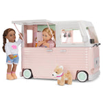 Our Generation Akcesoria dla lalek Kamper kempingowy z wyposażeniem RV Country Cruising Camper Set