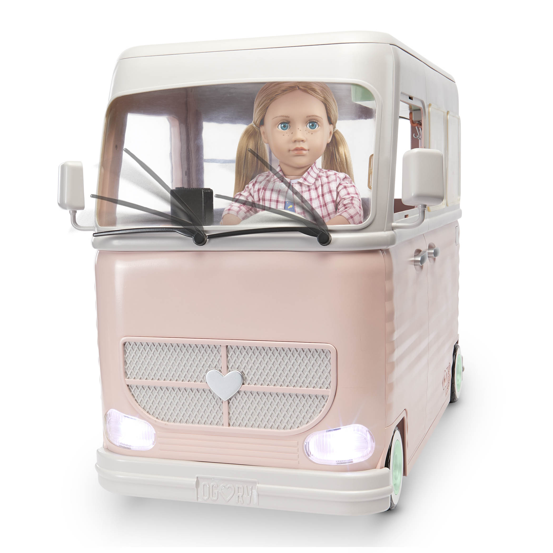 Our Generation Akcesoria dla lalek Kamper kempingowy z wyposażeniem RV Country Cruising Camper Set