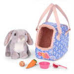 Our Generation Maskotka Króliczek w torebce z akcesoriami Hop in Bunny Carrier