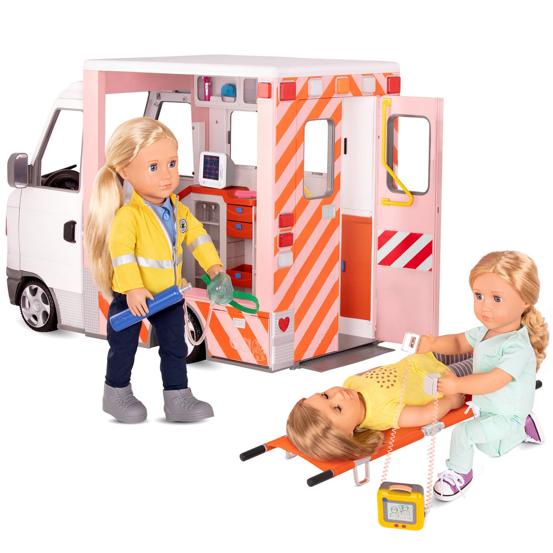 Our Generation Akcesoria dla lalki Karetka pogotowia OG Rescue AMBULANCE
