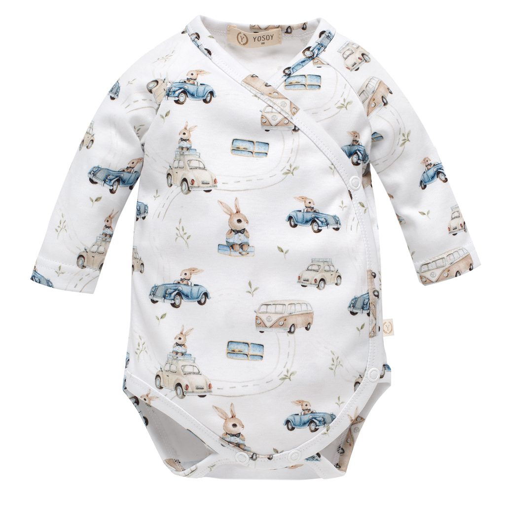 YOSOY Body niemowlęce organic cotton Cars 56