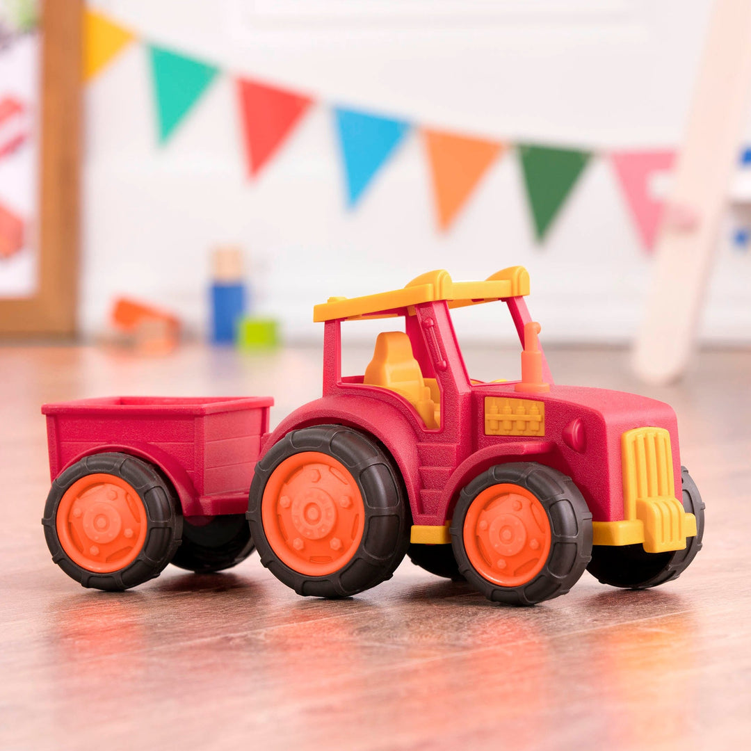 Wonder Wheels Samochód Zabawka Traktor z przyczepką