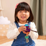 B.Toys Zestaw kluczy samochodowych zabawkowych z pilotem FunKeys Fioletowe