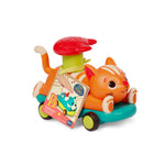 B.Toys Autko z napędem dla dzieci Pomarańczowy kotek