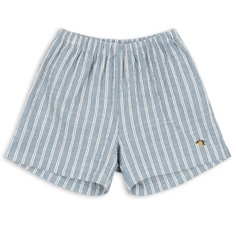 Konges Slojd Spodenki dziecięce Elliot Trio Bleu Stripe