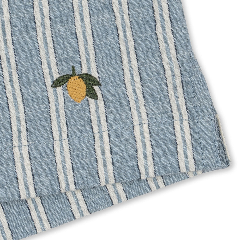 Konges Slojd Spodenki dziecięce Elliot Trio Bleu Stripe