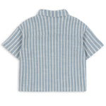 Konges Slojd Koszula z krótkim rękawem dla chłopca Elliot Trio Bleu Stripe
