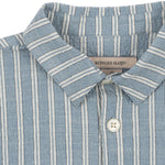 Konges Slojd Koszula z krótkim rękawem dla chłopca Elliot Trio Bleu Stripe