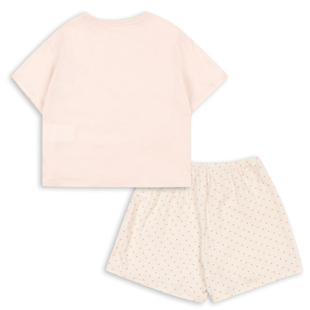 Konges Slojd Komplet dla dziewczynki Famo Pirouette Dot/Creole Pink