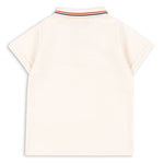 Konges Slojd Koszulka dla chłopca Polo Florian Antique White