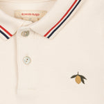 Konges Slojd Koszulka dla chłopca Polo Florian Antique White