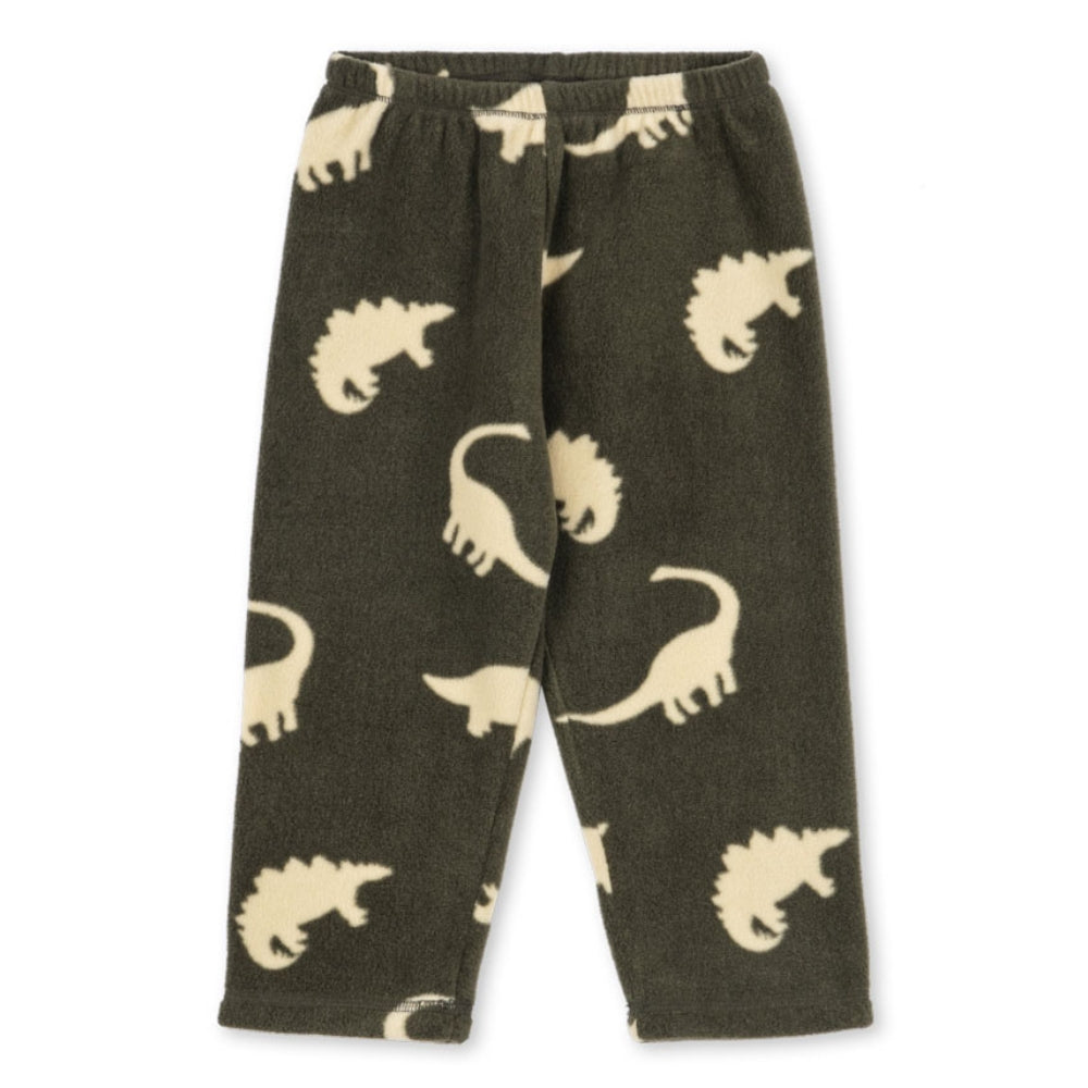 Konges Slojd Spodnie polarowe dla dzieci Tavi Dino Silhouette