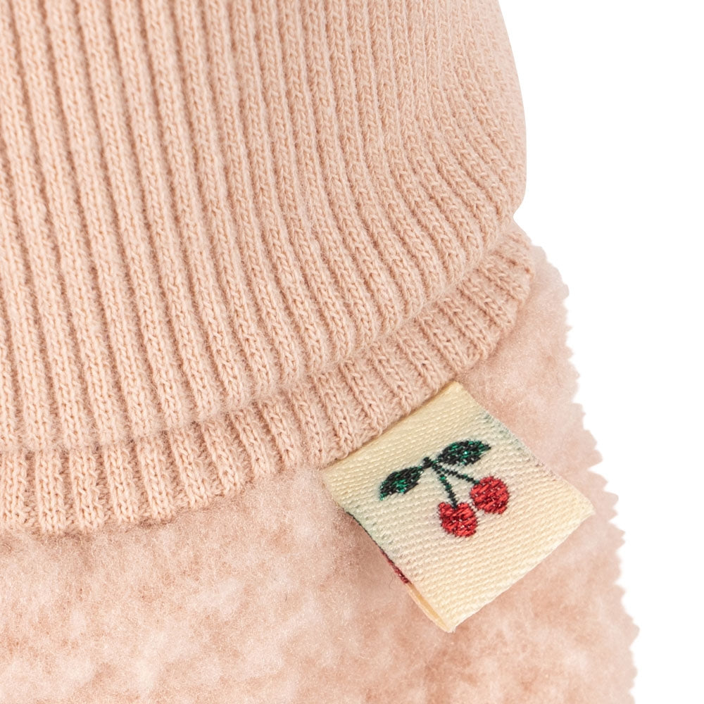 Konges Slojd Buciki niechodki niemowlęce Safa Rose Smoke