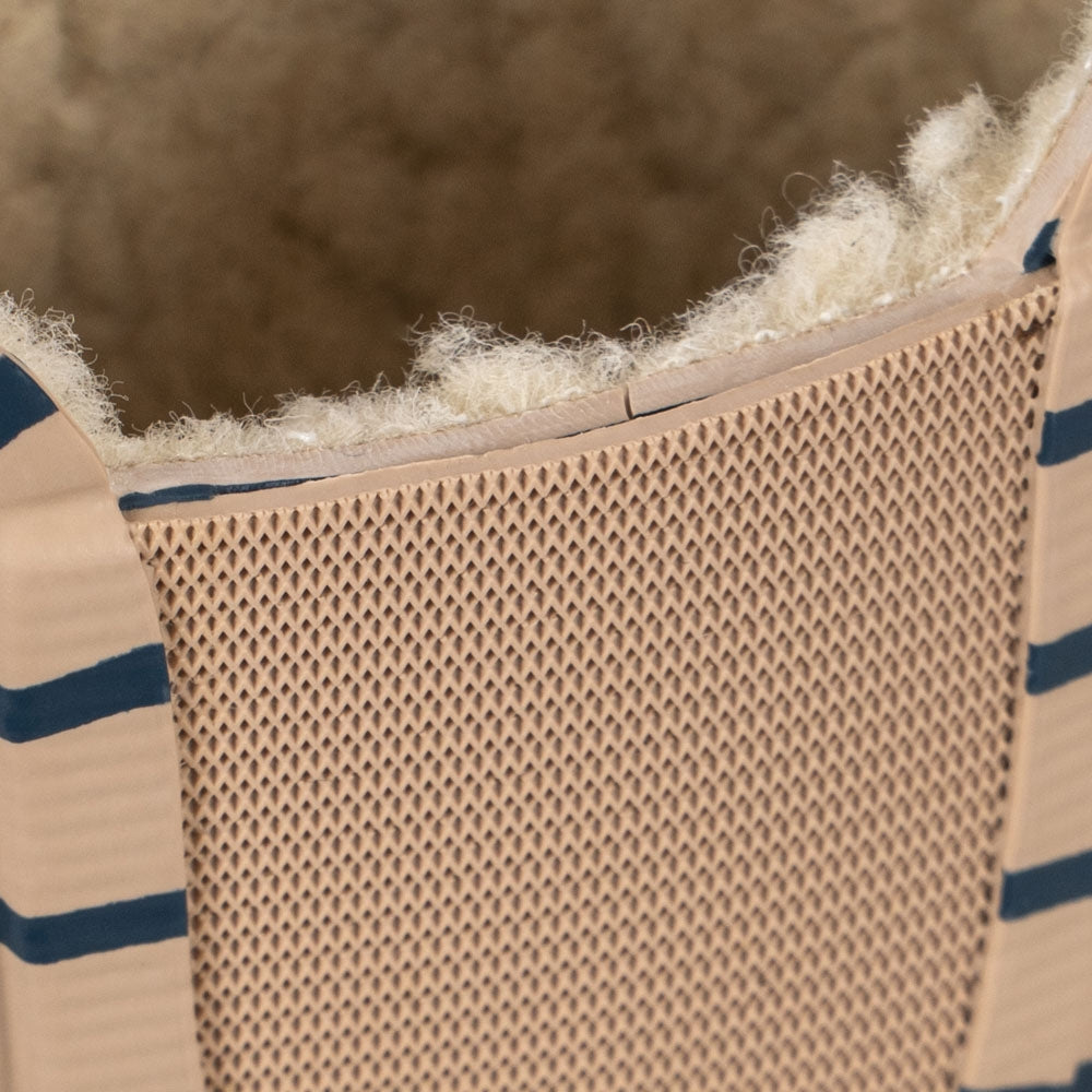 Konges Slojd kalosze dziecięce Roi printed Stripe La Mer