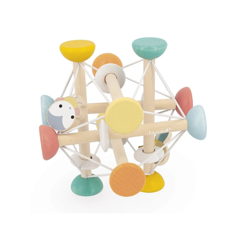 Janod Piłka sensoryczna drewniana Pure