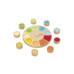 Janod Zabawka sensoryczna memory koło dotykowe Sensoriel