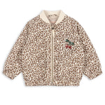 Konges Slojd Kurtka dla dziewczynki bomberka Juno Printed Sequin Leo