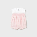 Mayoral Zestaw rampersów dla dziewczynki 2 szt. Baby Pink