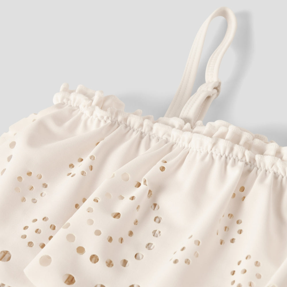 Lil’ Atelier Strój kąpielowy dla dziewczynki Coconut Milk NMFFERGIE