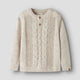 Lil' Atelier Sweter dziecięcy z dzianiny NMMGALTO KAI Turtledove