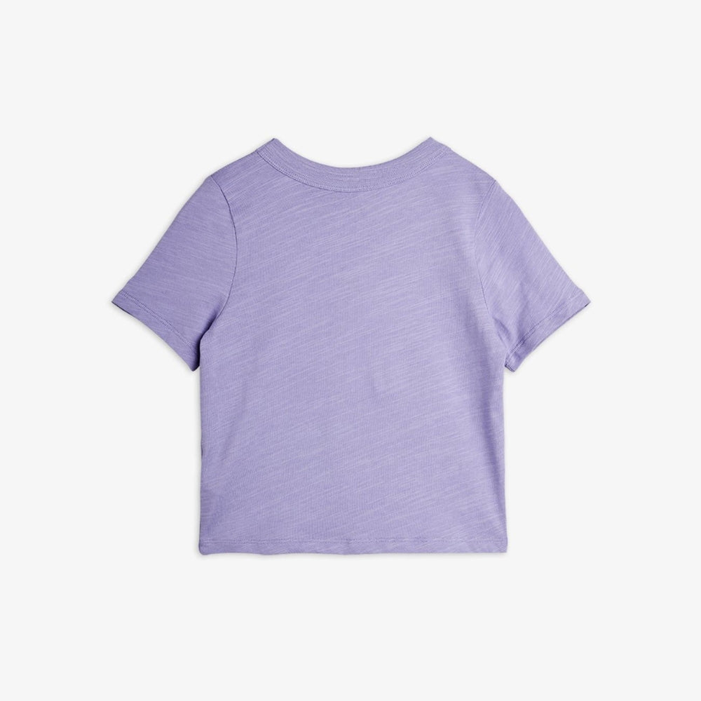 Mini Rodini Koszulka dziecięca z krótkim rękawem Alien City FC Purple
