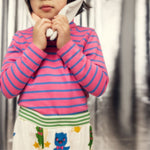 Mini Rodini Golf dla dziewczynki Stripe Pink