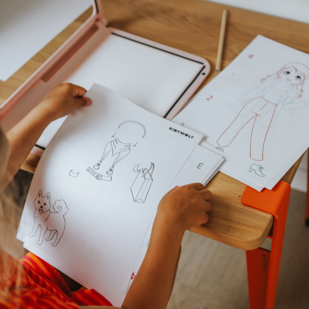 Kidywolf Tablet do rysowania dla dzieci Kidydraw K-Draw-Pro Fashion