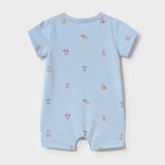 Mayoral Zestaw krótkich piżamek niemowlęcych 2-pak Sky