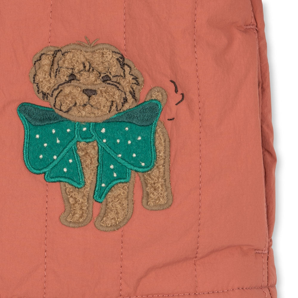 Konges Slojd Kurtka dla dziewczynki z kołnierzykiem Juno Canyon Rose