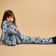 Liewood Legginsy dla dziewczynki Marien Sweethearts / Beach blue