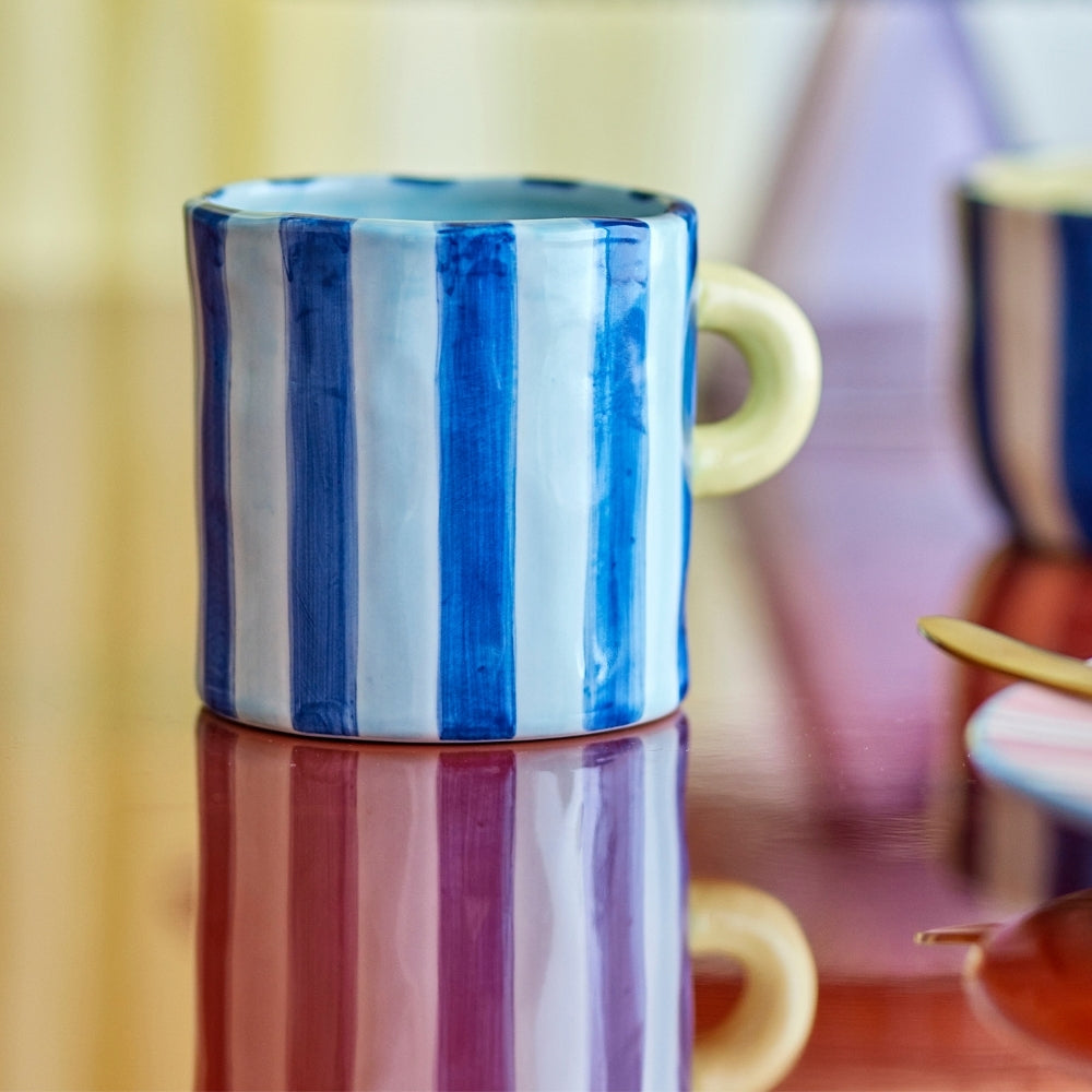 Bloomingville Kubki z kamionki Phoenix Multi zestaw 2 sztuk