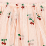 Konges Slojd Sukienka dla dziewczynki Ballerina Cherry Glitter