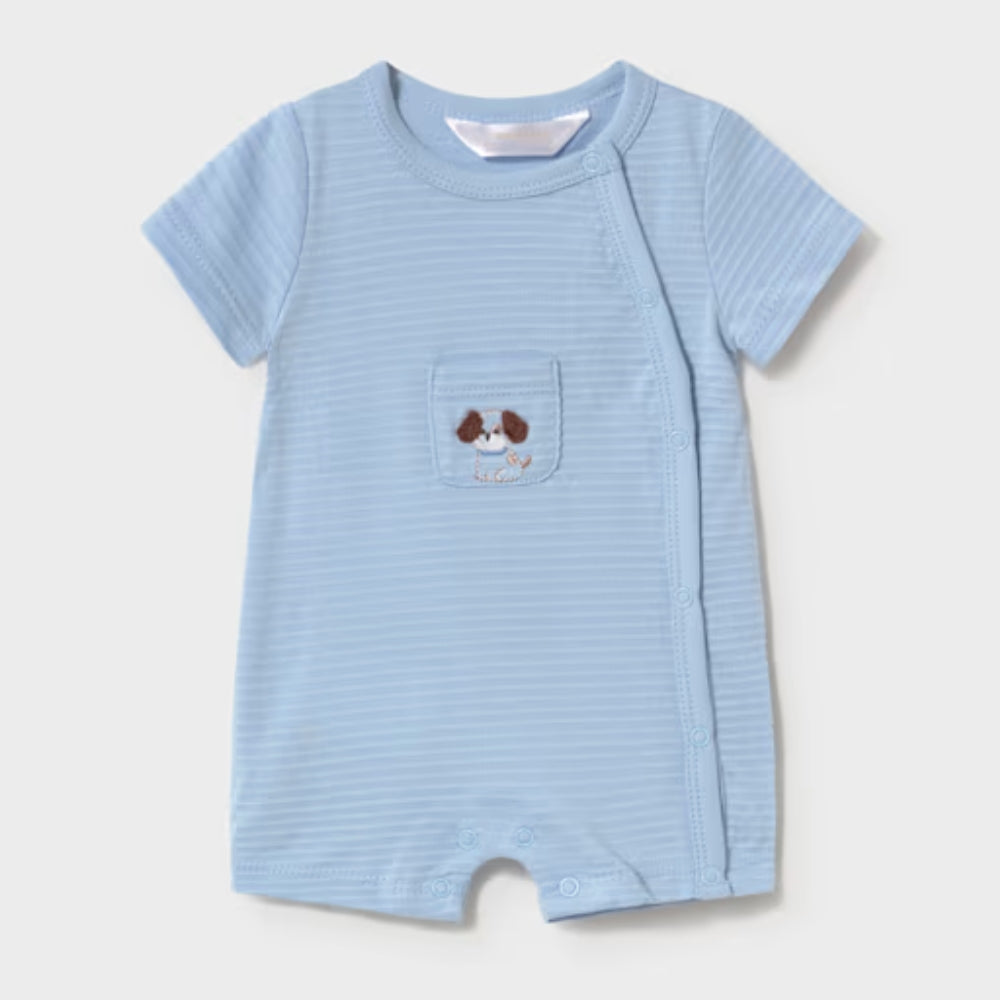 Mayoral Zestaw krótkich piżamek niemowlęcych 2-pak Sky