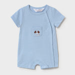 Mayoral Zestaw krótkich piżamek niemowlęcych 2-pak Sky