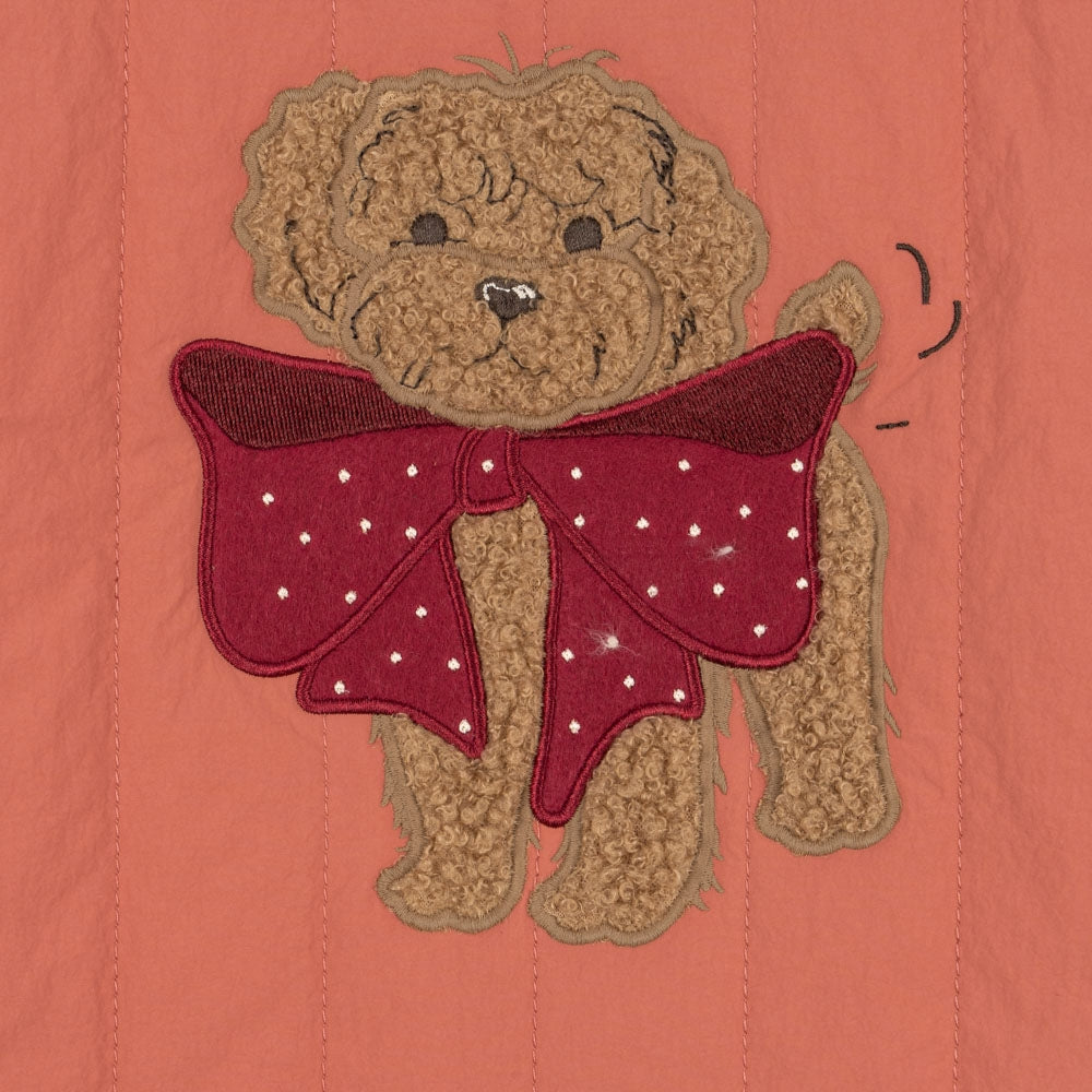 Konges Slojd Kurtka dla dziewczynki z kołnierzykiem Juno Canyon Rose