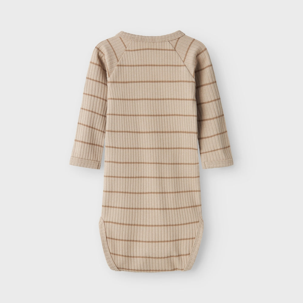 Lil’ Atelier Body niemowlęce dla chłopca Pure Cashmere NBMKAIL