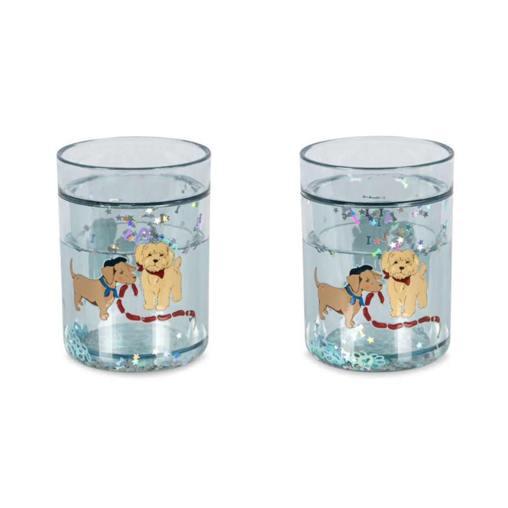 Konges Slojd Kubki dla dzieci brokatowe Today's Special 2szt