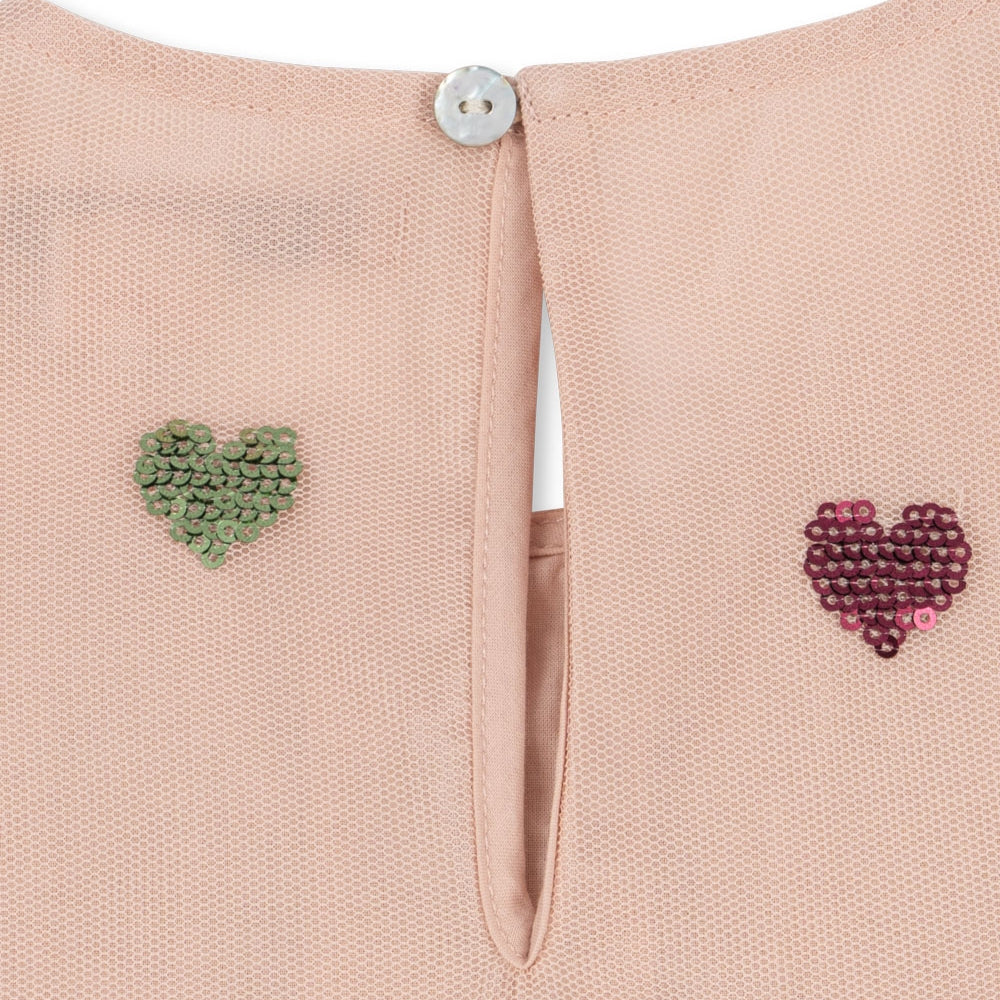 Konges Slojd Sukienka dla dziewczynki tiulowa Yvonne Bow Kitty