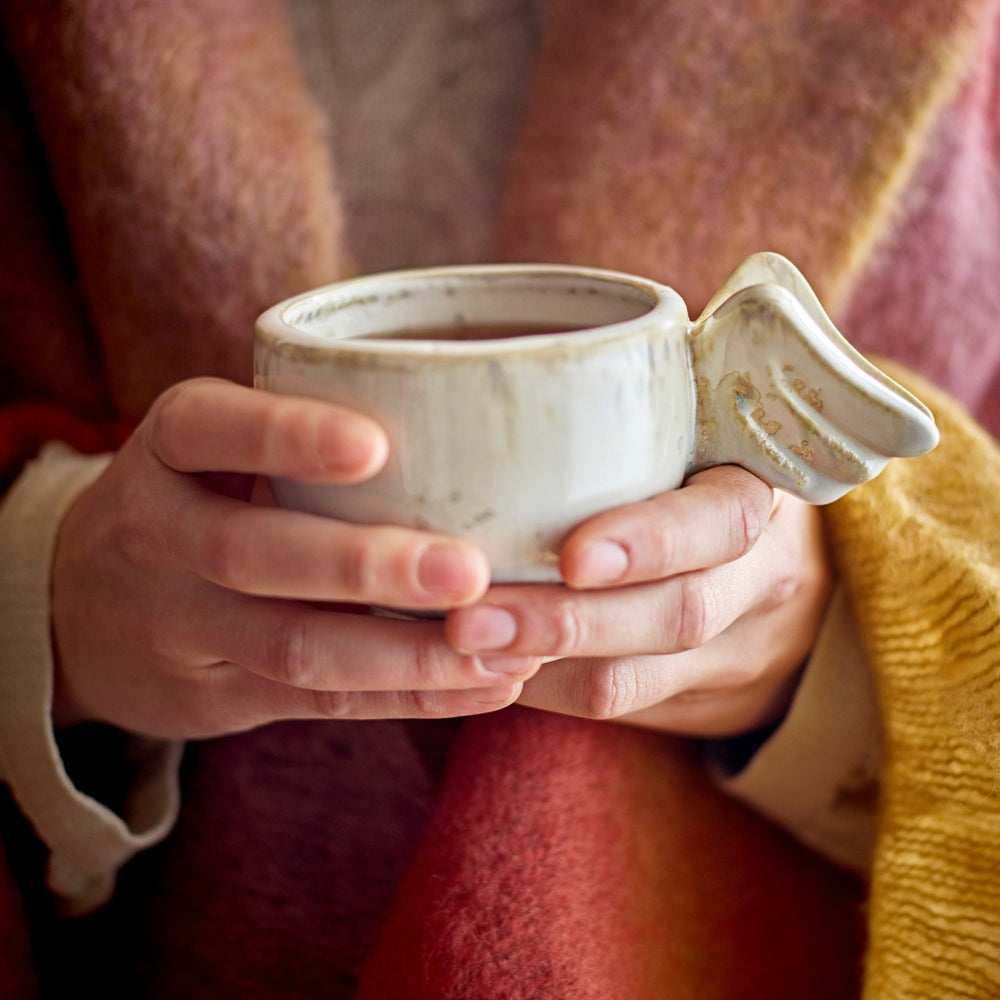 Bloomingville Kubek z kamionki Seraphine Nature