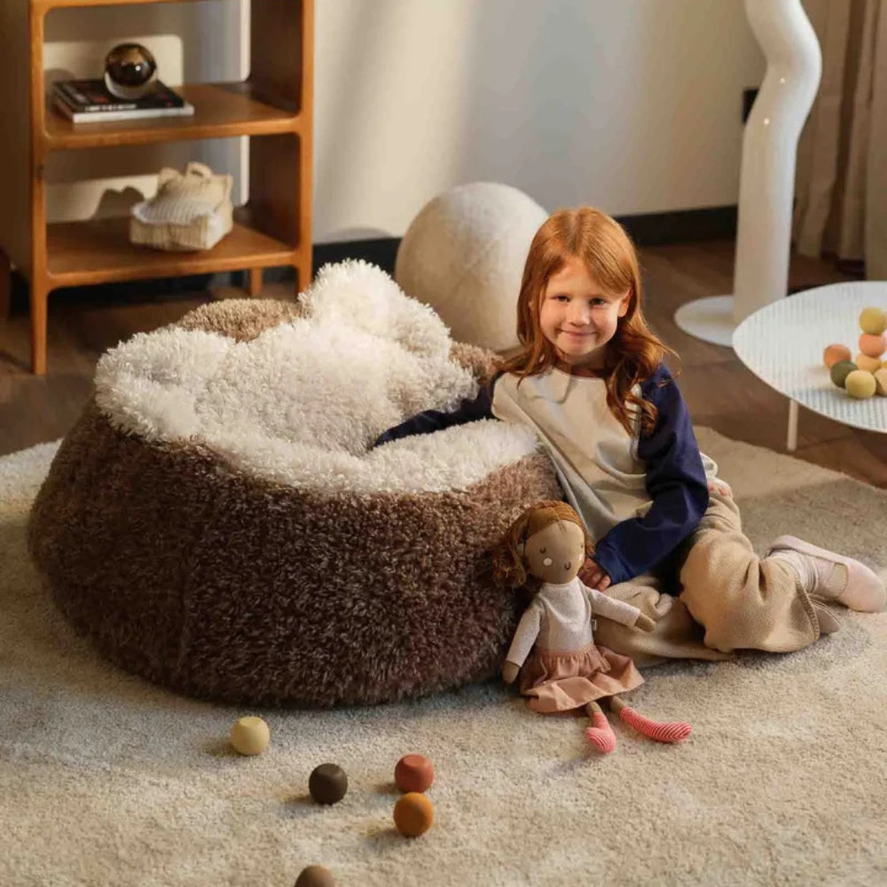 Wigiwama Pufa dziecięca miękka Yeti Beanbag Trufle