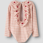 Lil’ Atelier Strój kąpielowy dla dziewczynki Misty Rose NMFFINLEY