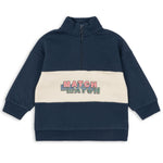 Konges Slojd Bluza dla chłopca typu half zip Lou Spellbound