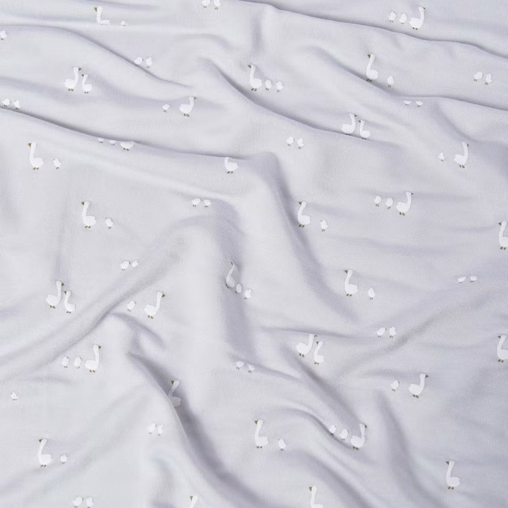 Mayoral Kocyk z wiskozy bambusowej dla niemowlaka Silver