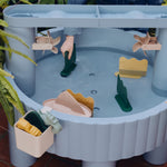 Liewood Wielofunkcyjny stolik do zabawy Sepp Beach Blue multi mix