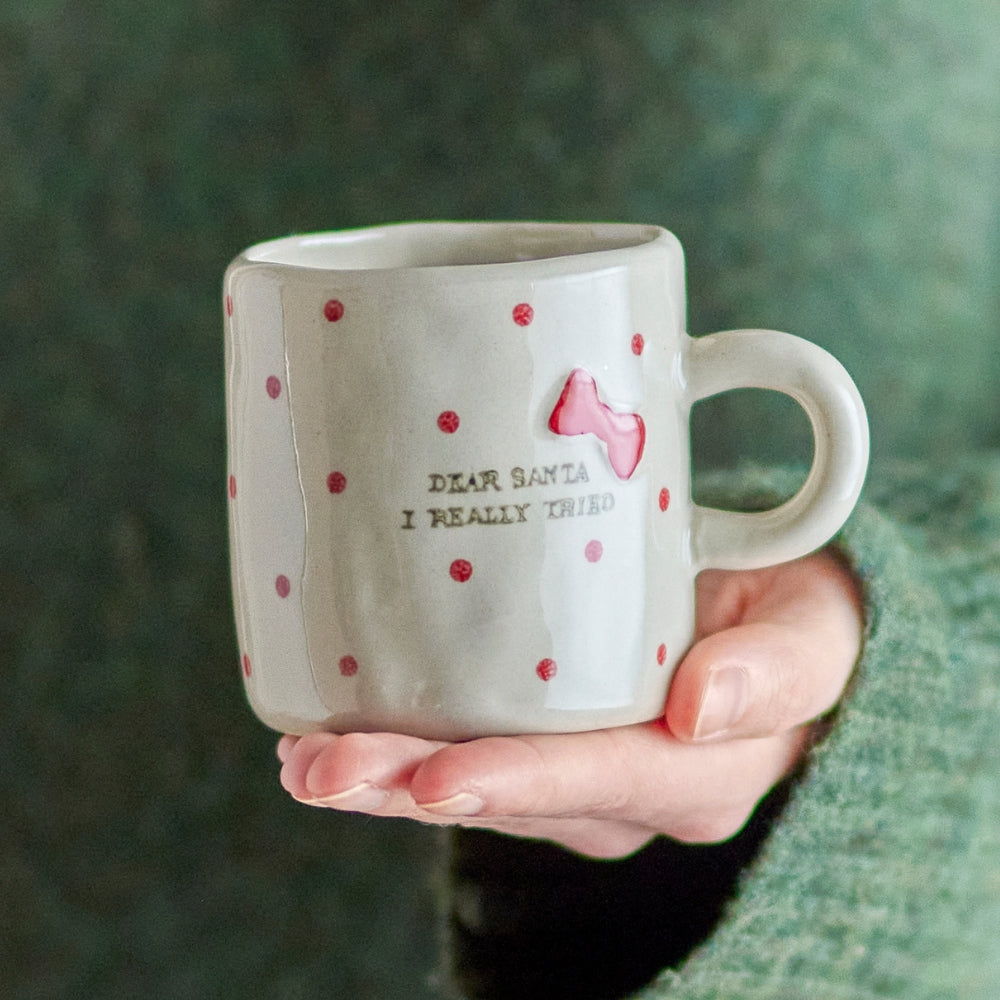 Bloomingville Kubek z kamionki Christy Nature