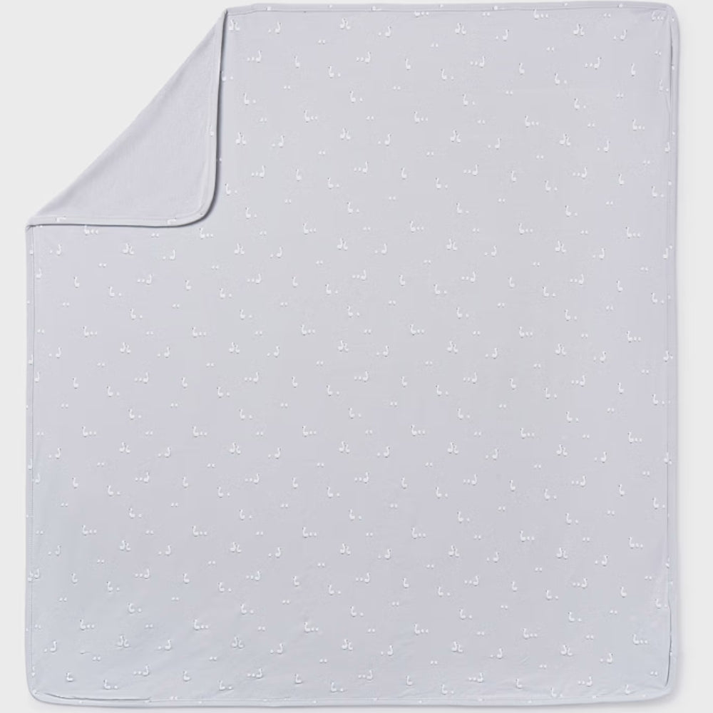 Mayoral Kocyk z wiskozy bambusowej dla niemowlaka Silver