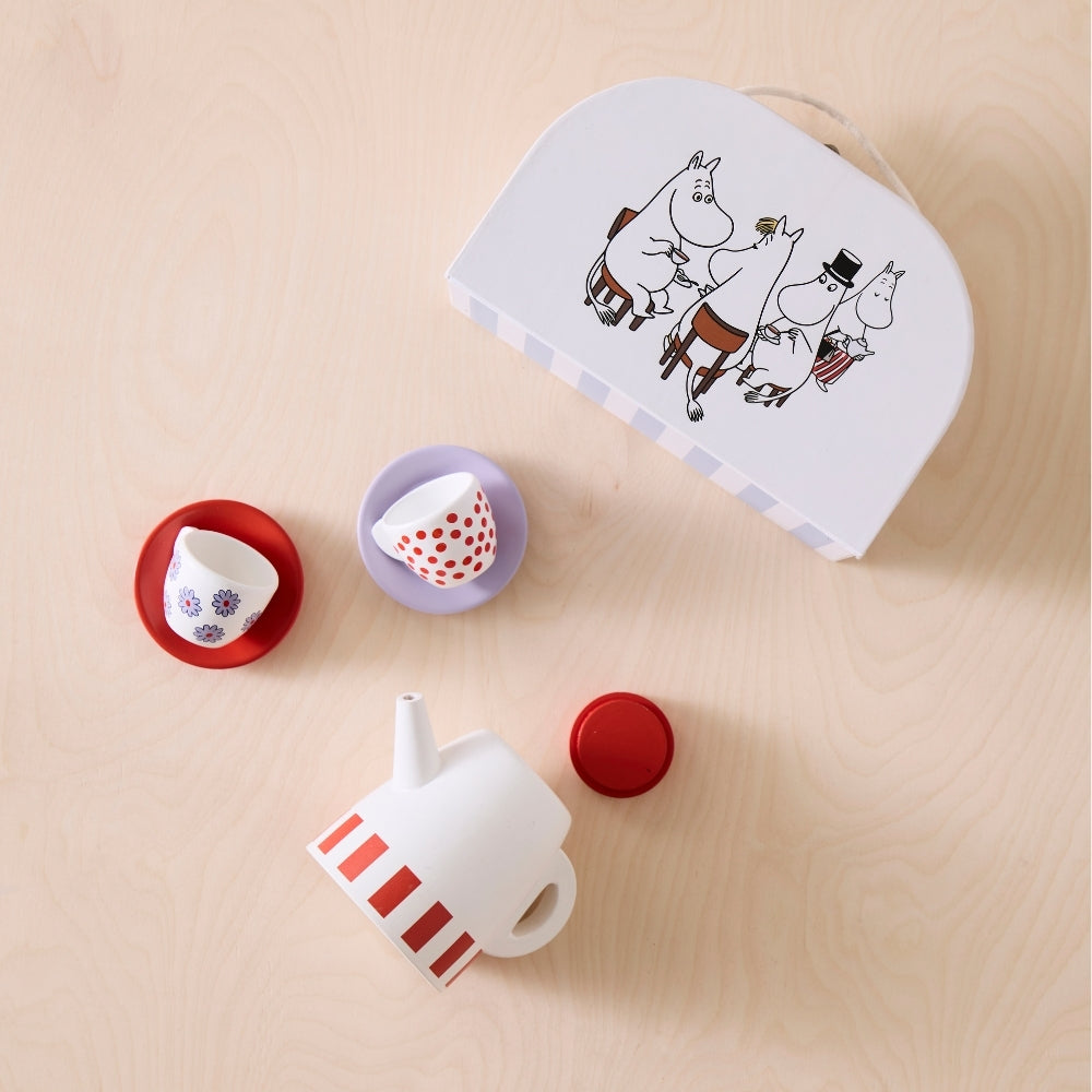 Kid’s Concept Drewniany zestaw kawowy dla dzieci Muminki