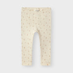 Lil’ Atelier Spodnie niemowlęce dla dziewczynki Turtledove Flower NBFGAGO